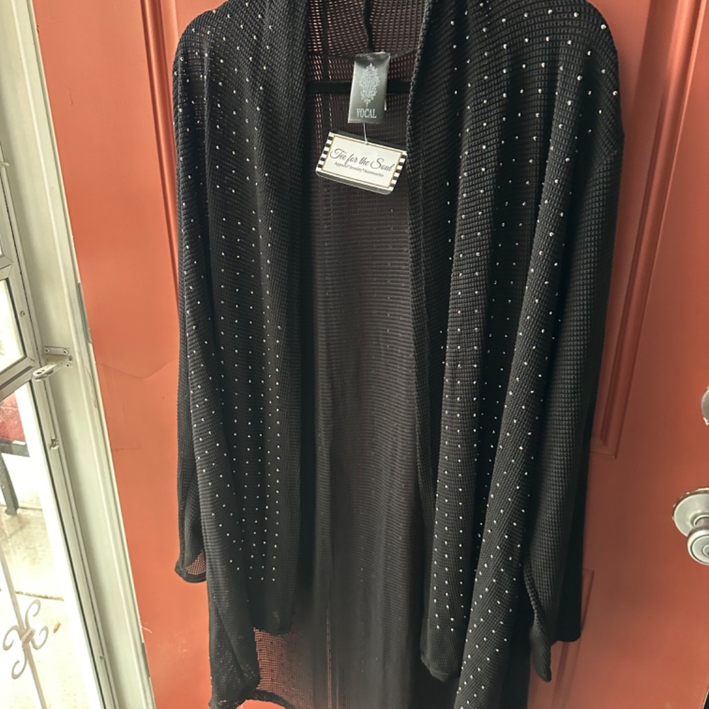 Black bling jacket 3x - Picture 3 of 8
